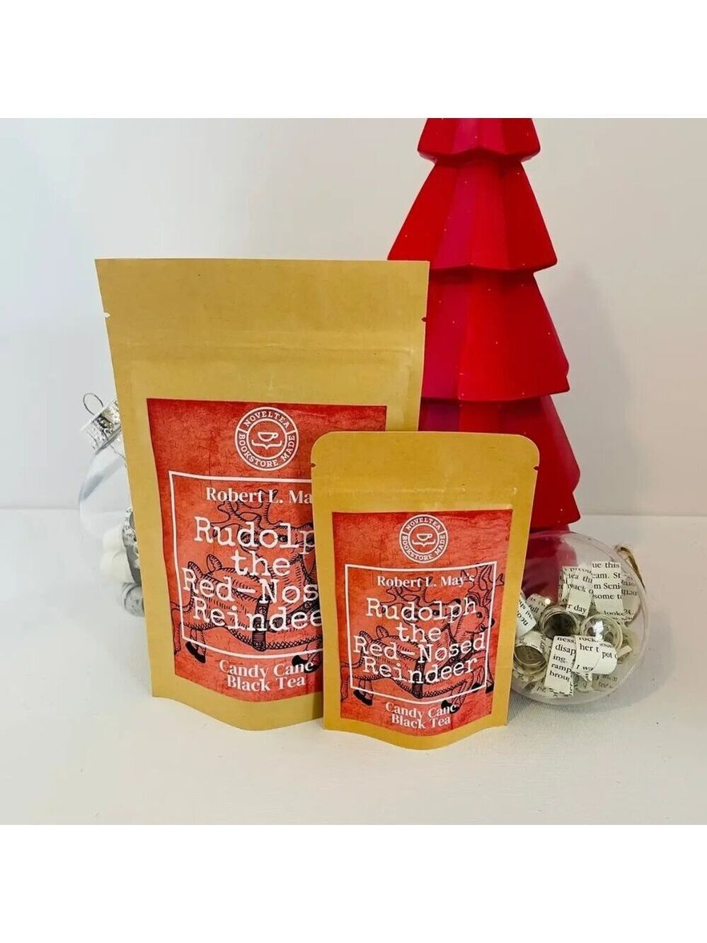 ($8) Rudolph the Red Nosed Reindeer - Candy Cane Black Tea